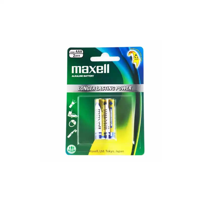 باطری نیم قلم آلکالاین MAXELL