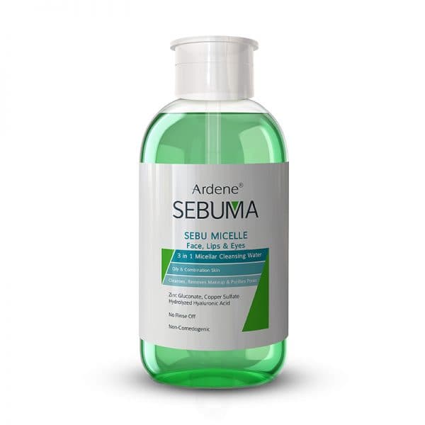 مایع پاک کننده آرایش چشم،لب و صورت سبومیسل آردن سبوما Ardene SEBUMA