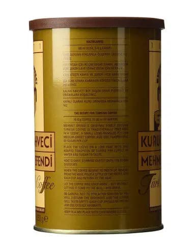 پودر قهوه مهمت افندی (ترک) 500 گرمی Mehmet Efendi Classic Coffee — تصویر ۴