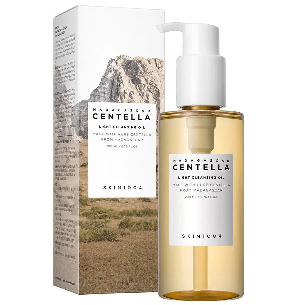 روغن پاککننده آرایش ملایم سنتلا ماداگاسکار اسکین 1004- SKIN1004 Madagascar Centella Light Cleansing Oil 200ml
