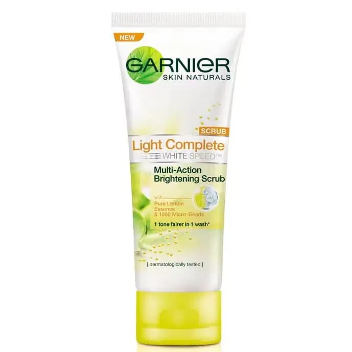 اسکراب (لایه بردار) روشن کننده پوست گارنیه حاوی ویتامین سی 100 میل Garnier Bright Complete Vitamin C Scrub