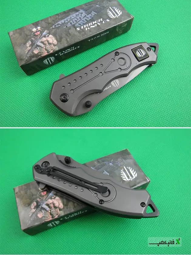 چاقو ضامن دار Strider کد FA01 — تصویر ۶