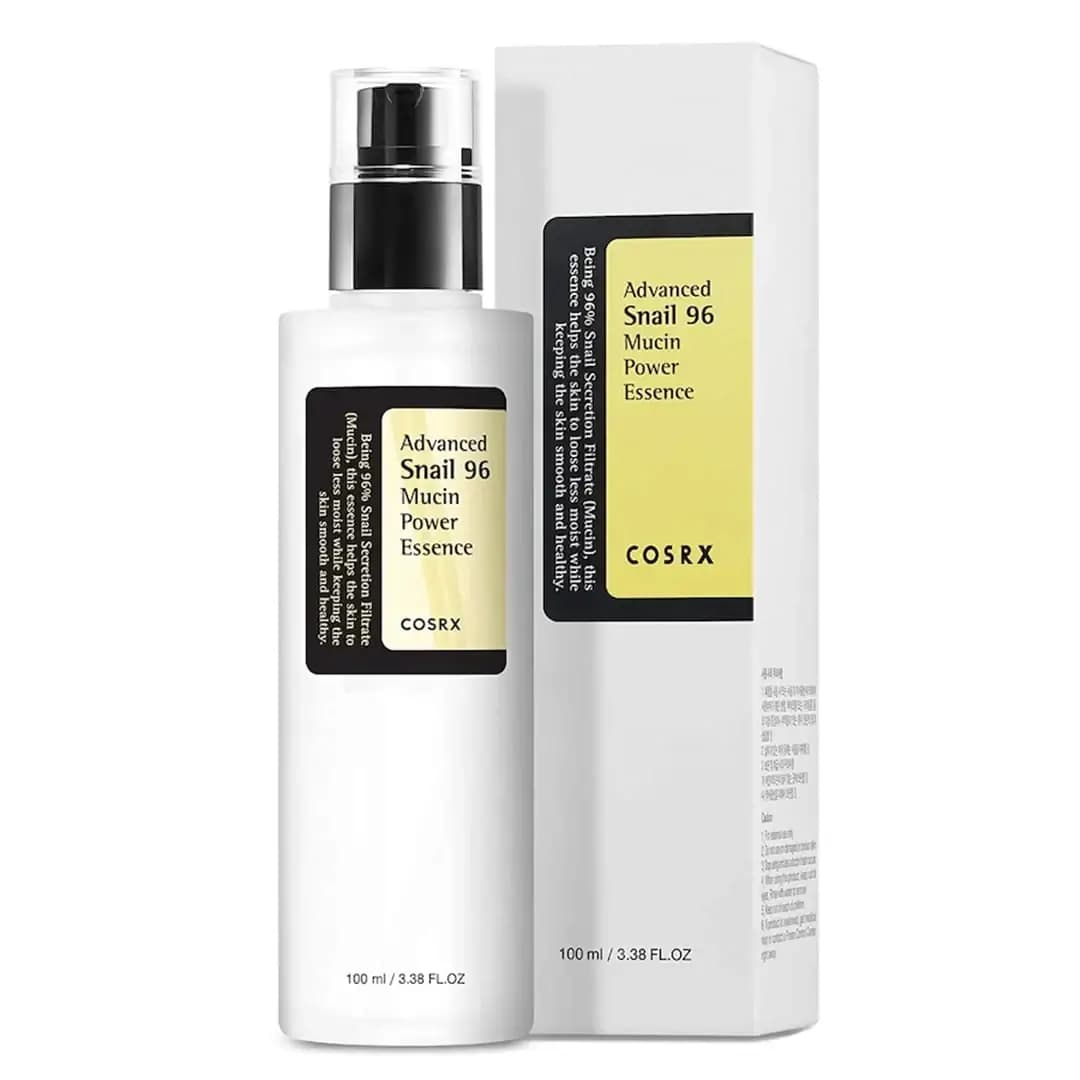 اسنس کوزارکس حلزونی ترمیم کننده و آبرسان حاوی موسین 100میل Cosrx Advanced Snail 96 Mucin Power Essence