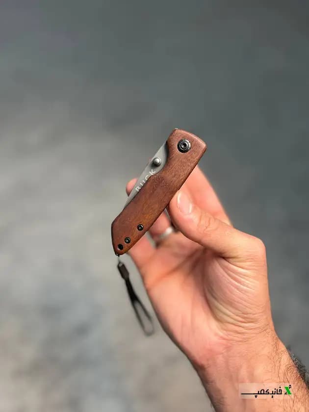 چاقو تاشو جیبی برند باک مدل کوسه ای DA110 — تصویر ۲