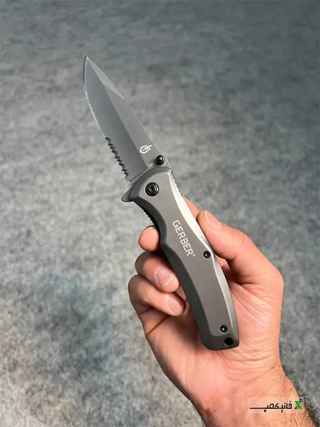 چاقو شکاری کامل فلز برند گربر (Gerber) کد ۳۴۲