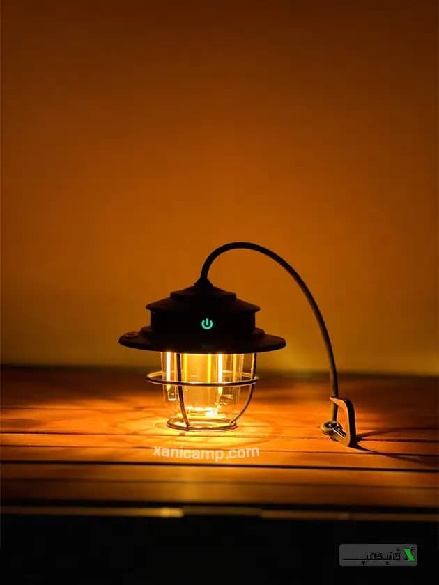 چراغ کمپ شارژی فانوسی مدل LY-15