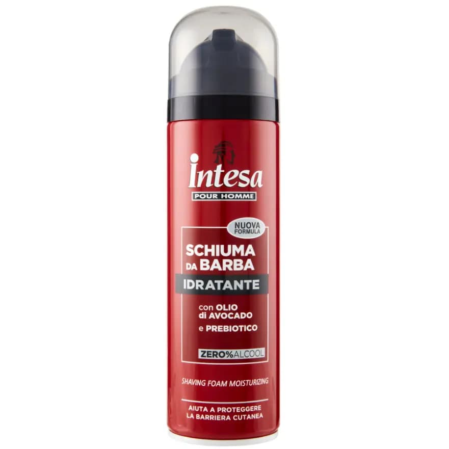 فوم اصلاح رطوبت رسان اینتسا حاوی روغن آووکادو 300 میل Intesa Schiuma da Barba Idratante