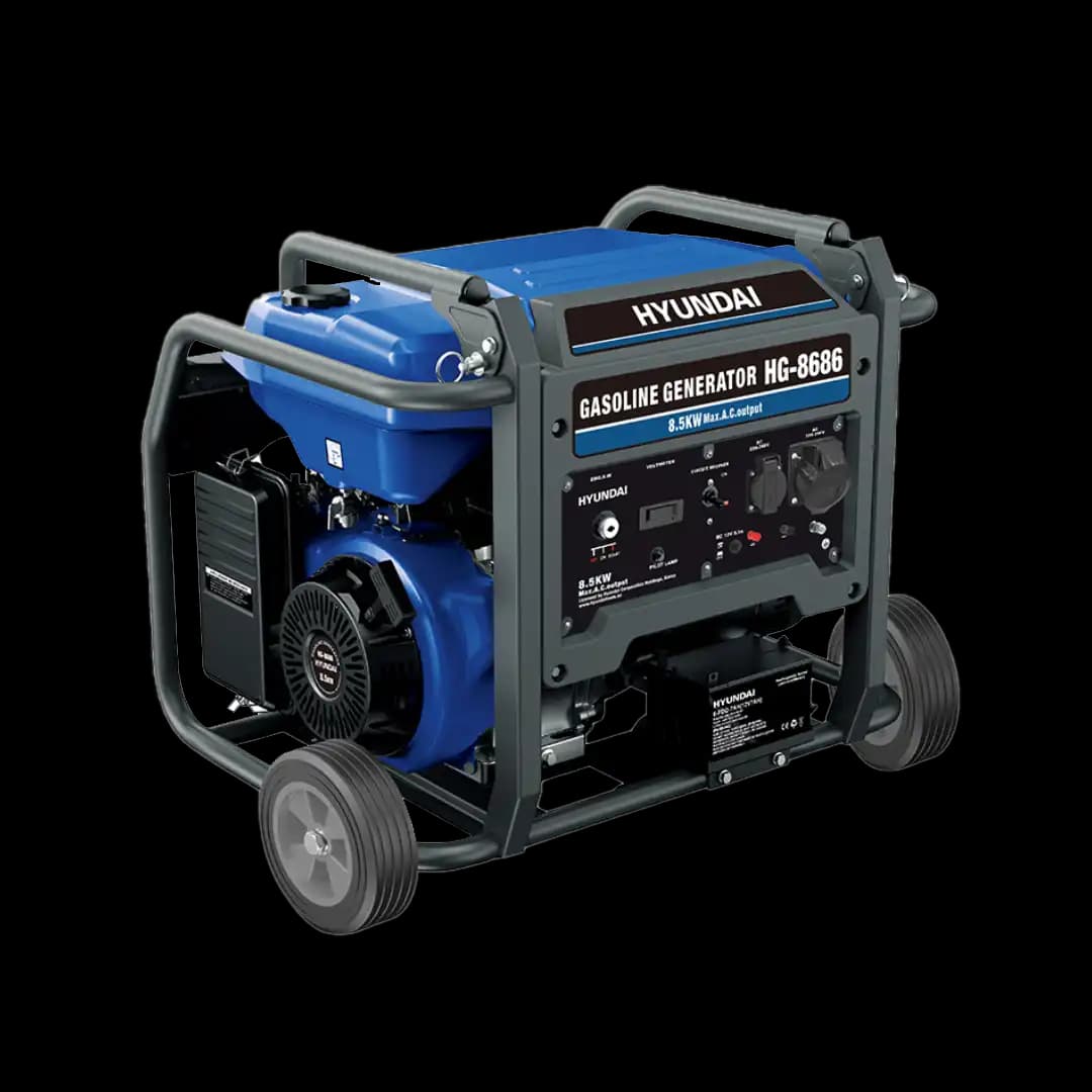 موتور برق بنزینی 8/5 کیلو وات هیوندای مدل HG-8686