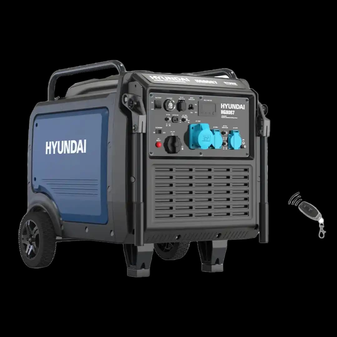 موتور برق بنزینی 8/7 کیلووات اینورتری هیوندای مدل HG-8087-PG