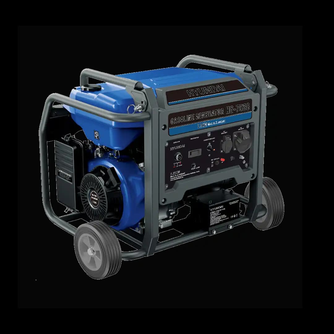 موتور برق بنزینی 7/5 کیلووات هیوندای مدل HG-7556