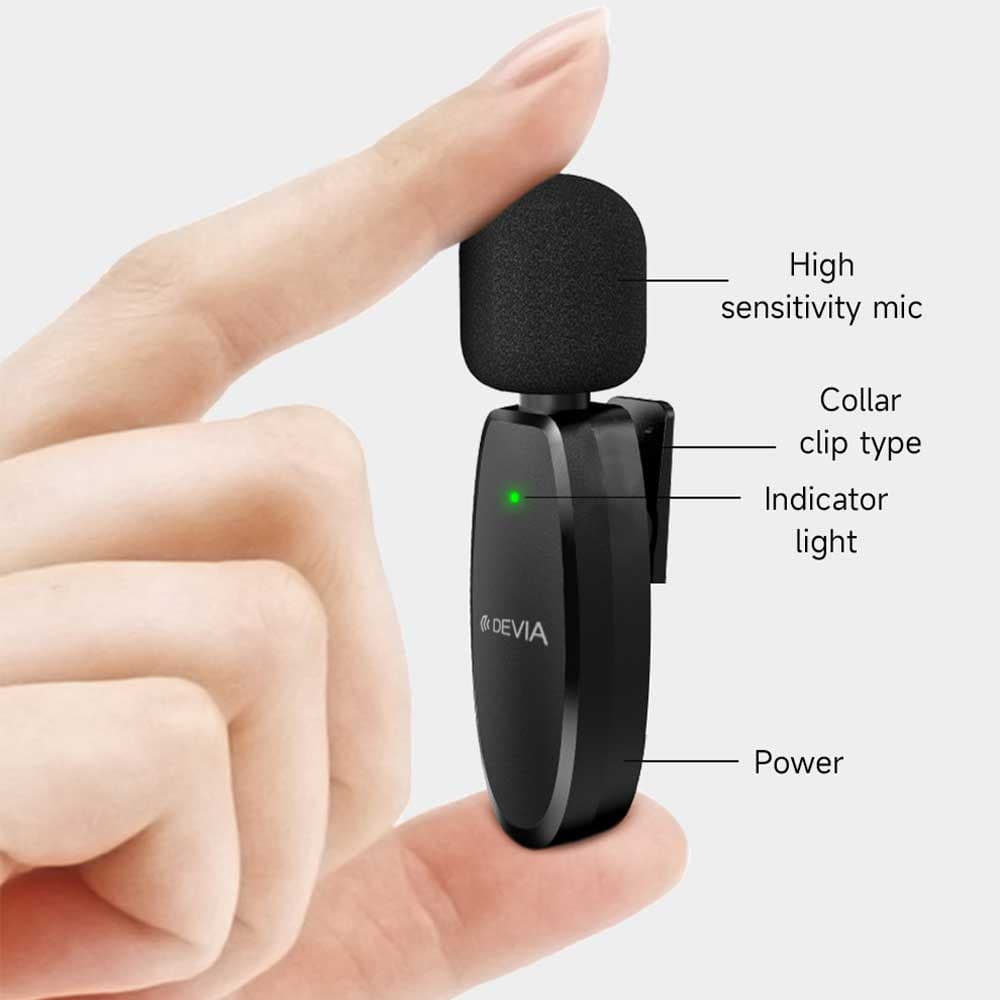 میکروفون بیسیم دیویا مدل Kintone Series Type-C — تصویر ۳