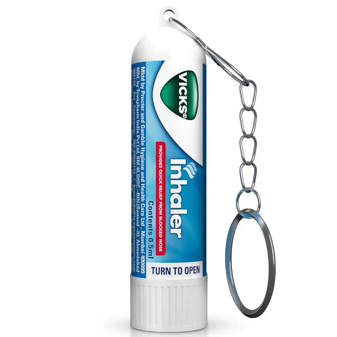 قلم بینی ویکس درمان گرفتگی و بازکننده بینی 0.5میل Vicks Inhaler