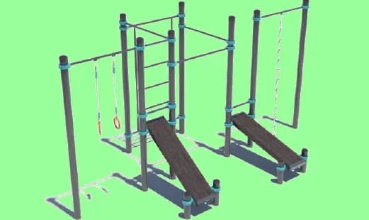 سازه کلیستنیکس ag06فیتنس