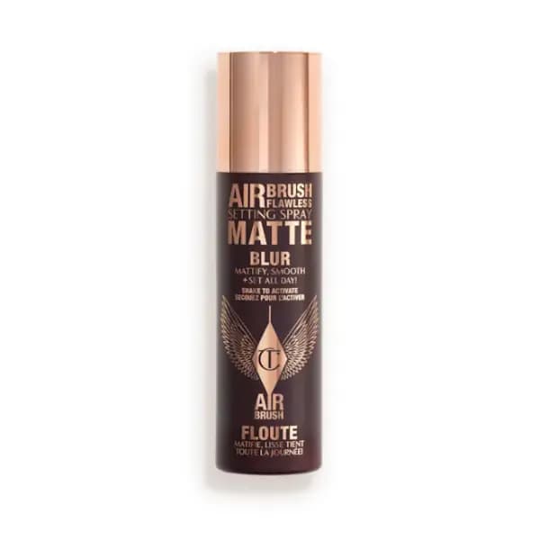 اسپری فیکس مات شارلوت تیلبری مدل AIRBRUSH FLAWLESS SETTING SPRAY MATTE