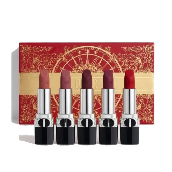 پک رژ لب مینی کریستین دیور مدل Christian Dior Rouge Dior Mini Lipstick Set