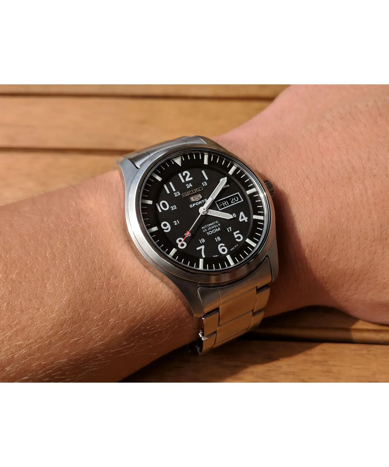 ساعت مچی مردانه اصل سیکو (seiko) زیرمجموعه سیکو 5 مدل SNZG13K1 — تصویر ۲
