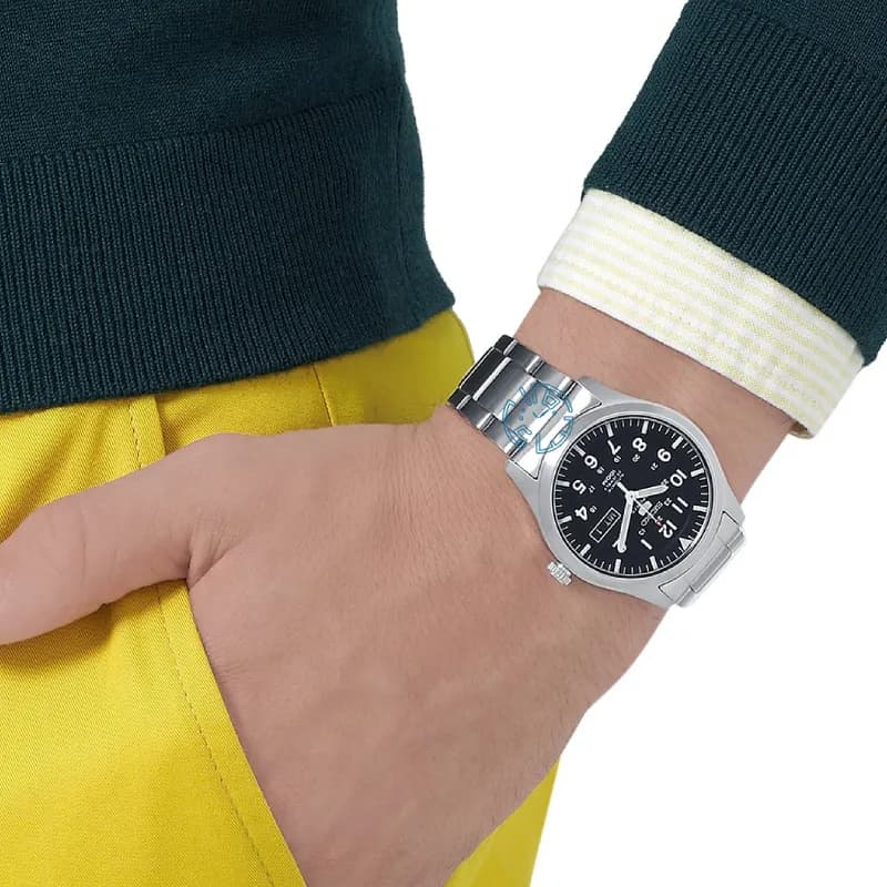ساعت مچی مردانه اصل سیکو (seiko) زیرمجموعه سیکو 5 مدل SNZG13K1 — تصویر ۸