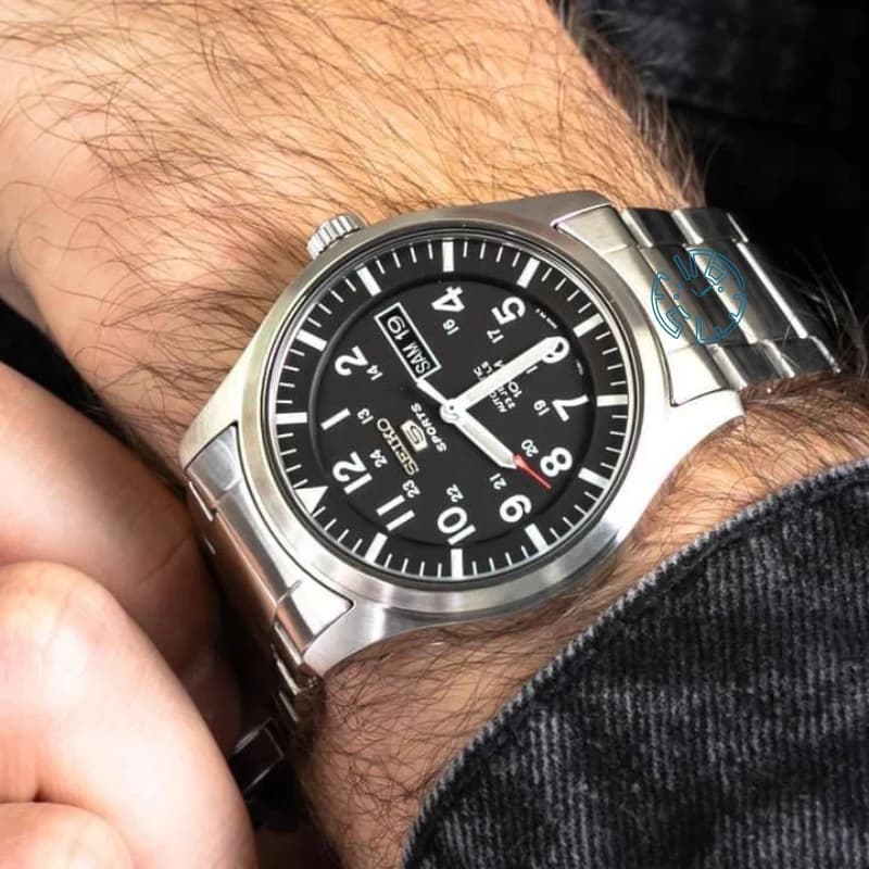 ساعت مچی مردانه اصل سیکو (seiko) زیرمجموعه سیکو 5 مدل SNZG13K1 — تصویر ۷