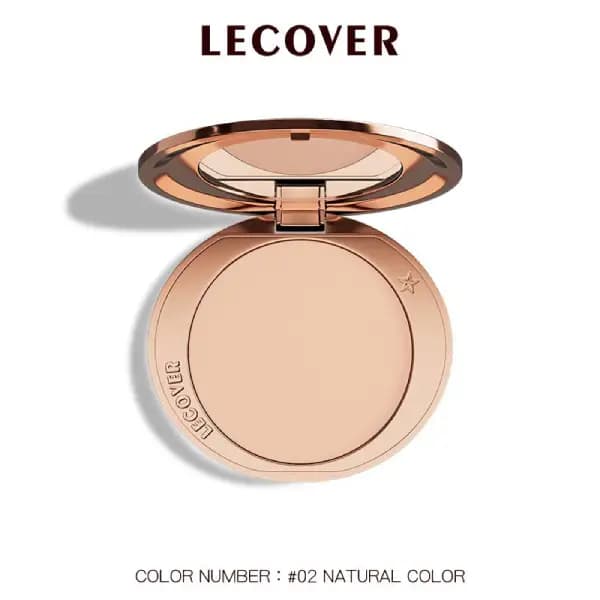 پنکک پودری کنترل چربی و ماتکننده لیکاور Lecover Oil Control Matte Powder — تصویر ۲