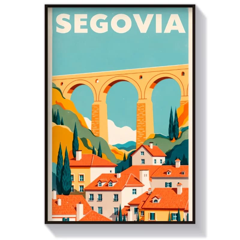 تابلو و پوستر گرافیکی شهر Sejovia