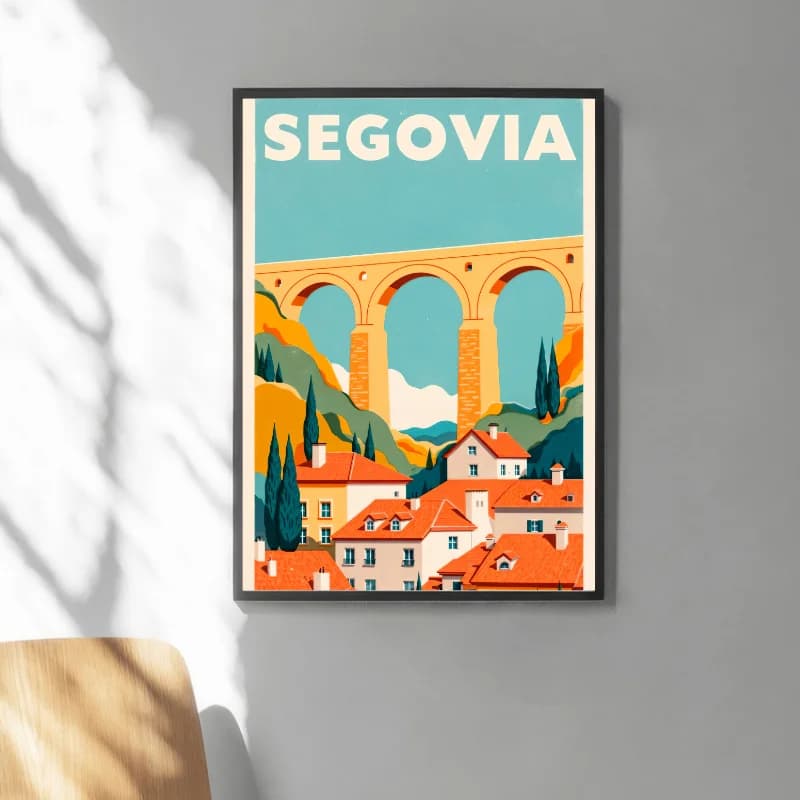 تابلو و پوستر گرافیکی شهر Sejovia — تصویر ۲