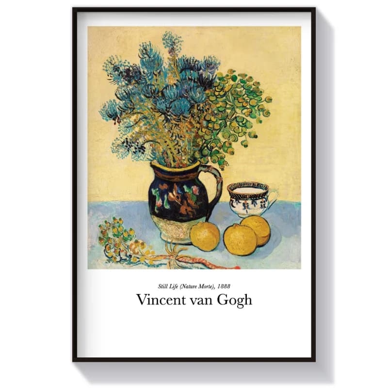 تابلو دکوراتیو Still Life (Nature Morte) اثر ونگوگ