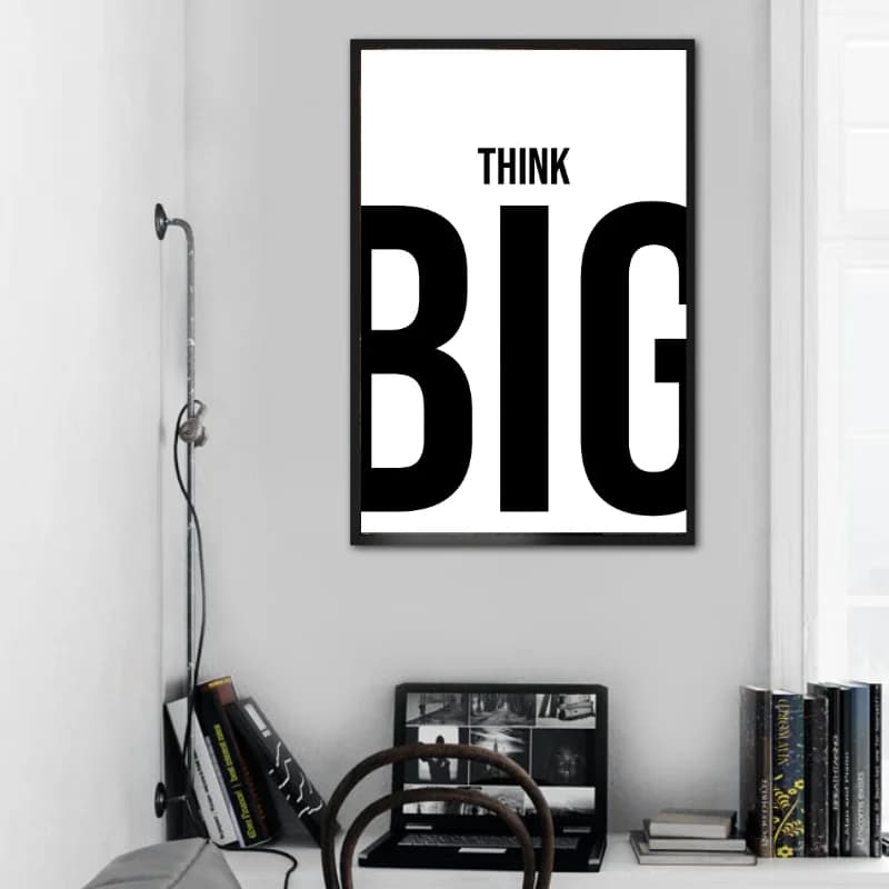 تابلو متن طرح Big — تصویر ۲