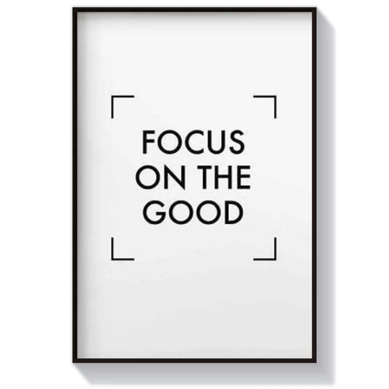 تابلو متن طرح Focus