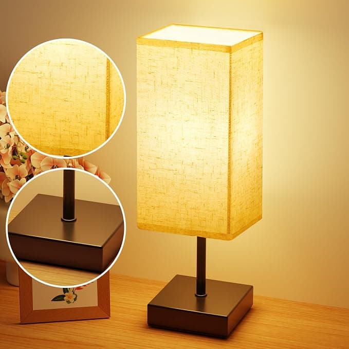 چراغ خواب Suright | چراغ رومیزی لمسی — تصویر ۵