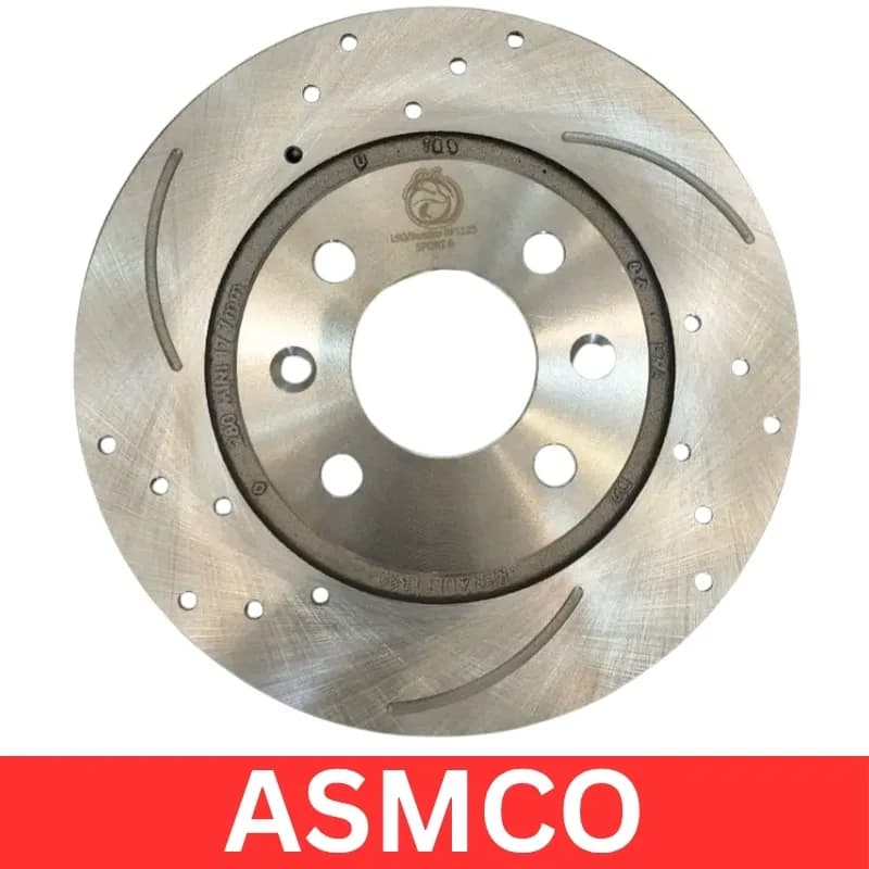 دیسک چرخ جلو ساندرو سوراخ دار برند آسمکو ASMCO