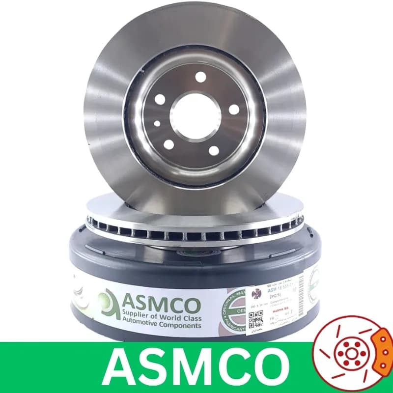 دیسک چرخ عقب هایما S5 برند آسمکو ASMCO (2 عددی)
