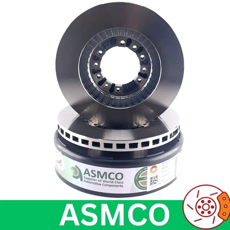 دیسک چرخ جلو نیسان کاپرا یورو 4 برند آسمکو ASMCO (2 عددی)