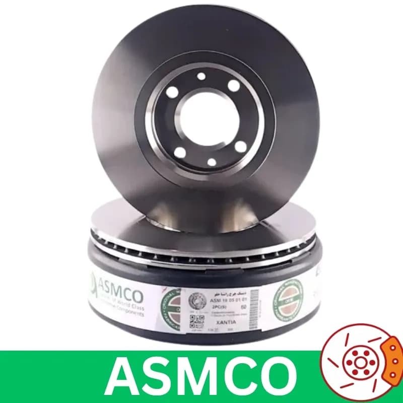 دیسک چرخ جلو زانتیا 2000 برند آسمکو ASMCO