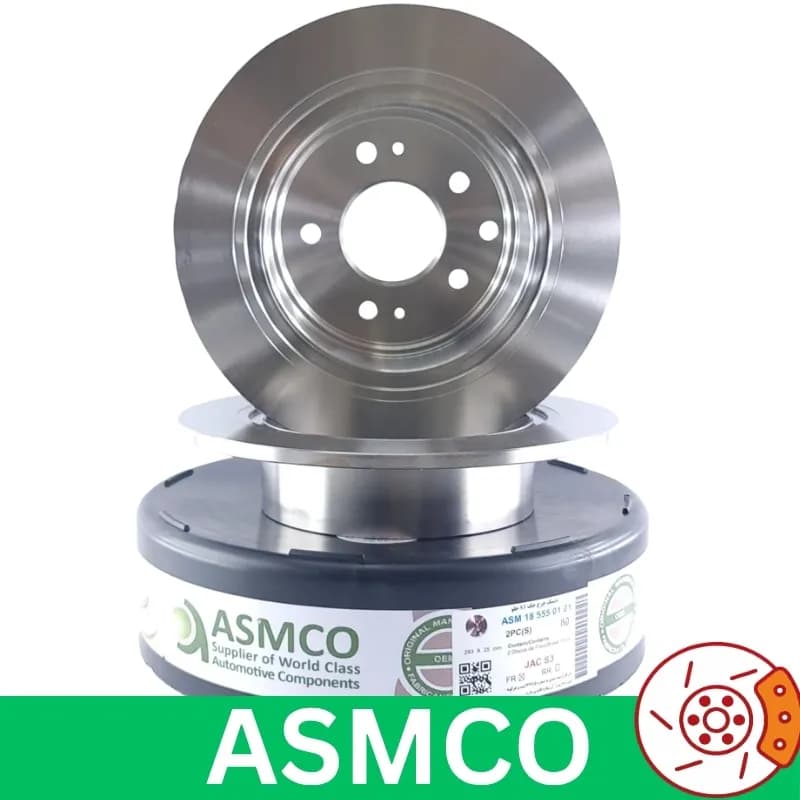 دیسک چرخ جلو جک S3 برند آسمکو ASMCO
