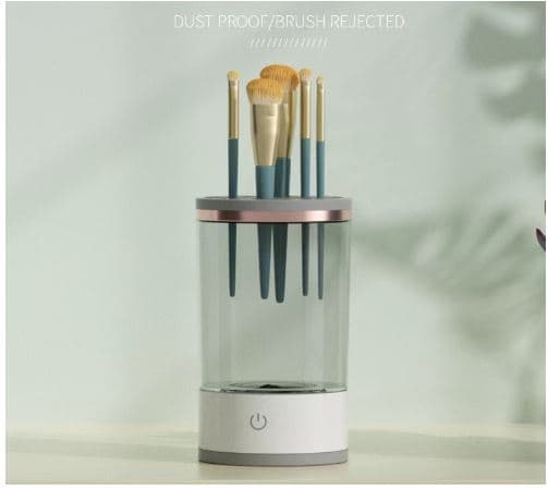 دستگاه شست‌وشوی و خشک‌کن برقی برس آرایشی مدل HZ-001
