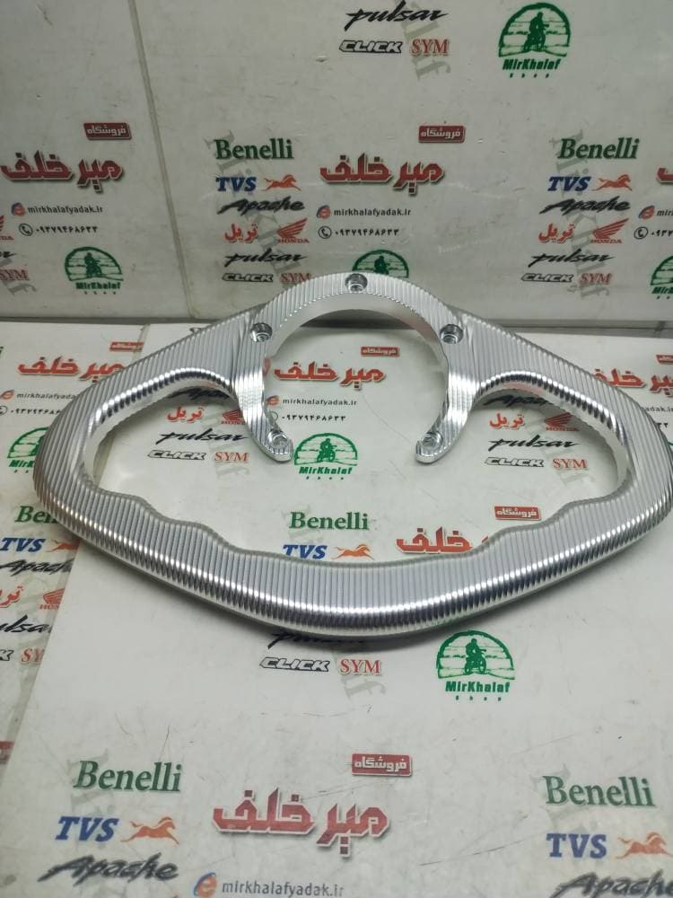 دستگیره (محافظ) باک اسپرت cnc رنتال قهرمانی انواع موتور بنلی و یاماها نقره ای