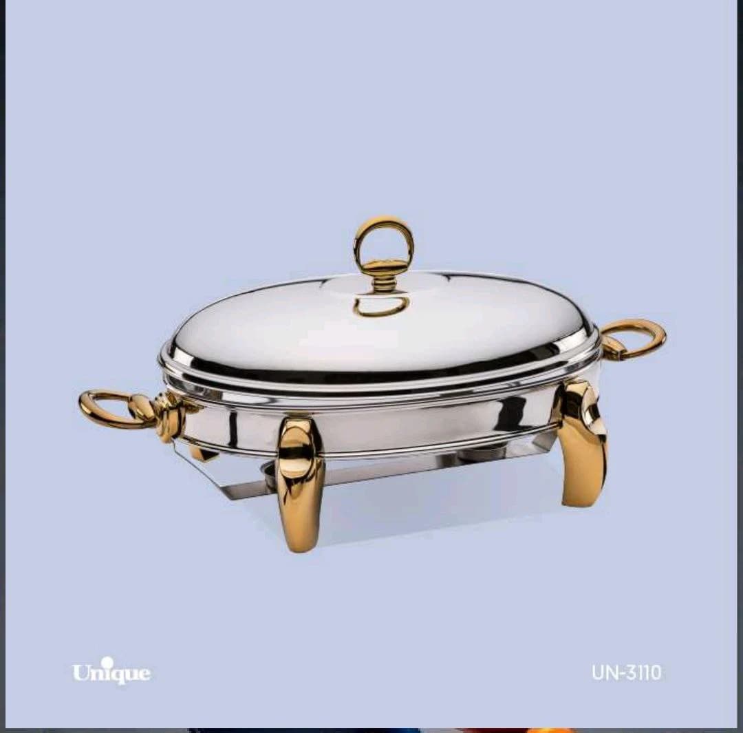 سوفله بیضی متوسط پافیلی طلایی یونیک کد UN-3110 — تصویر ۳