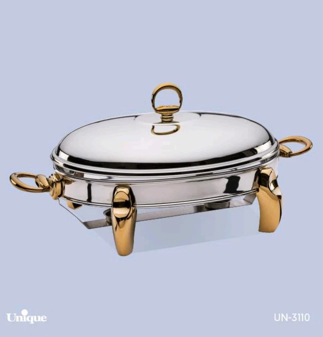 سوفله بیضی متوسط پافیلی طلایی یونیک کد UN-3110 — تصویر ۴