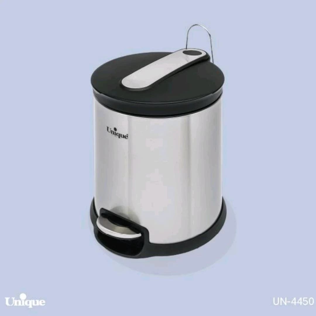 سطل زباله 14لیتر استیل جدید یونیک کد UN-4450 — تصویر ۳