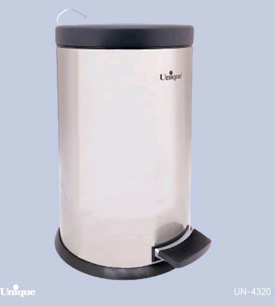 سطل زباله 12لیتر استیل جدید یونیک کد UN-4320