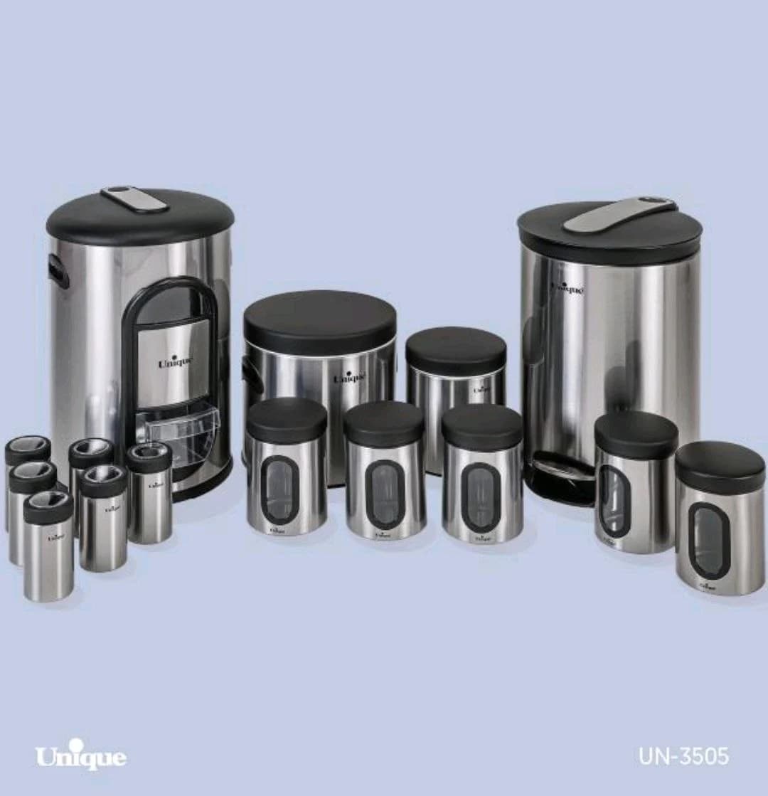 سرویس 14 پارچه استیل یونیک کد UN-3505 — تصویر ۲
