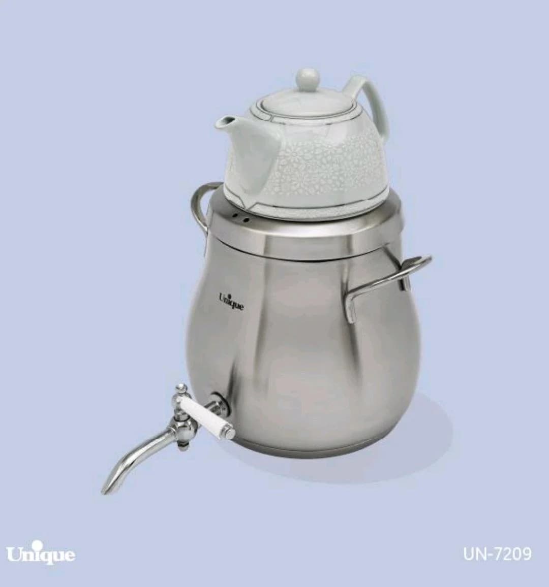 کتری و قوری 5/4لیتر استیل یونیک کد UN-7209