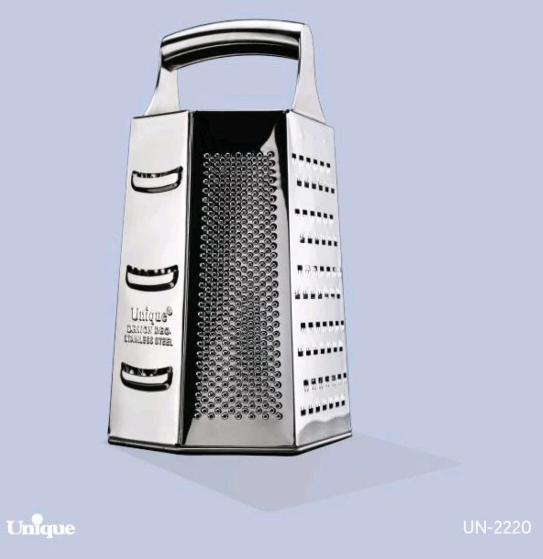 رنده استیل 6 گوش بزرگ یونیک کد UN-2220 — تصویر ۲