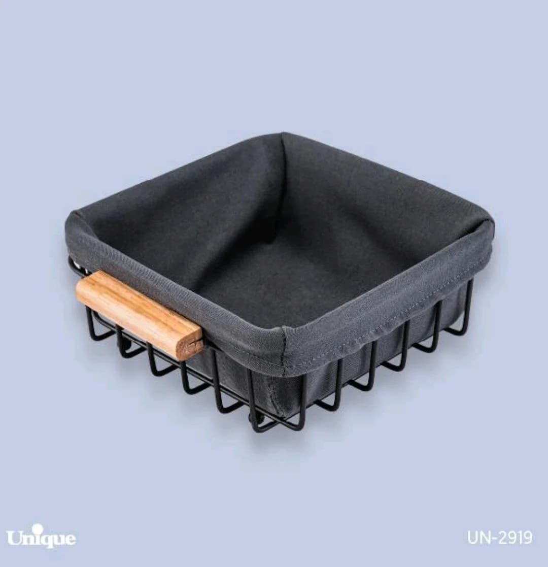 سبد نان کوچک مربع پارچه یونیک کد UN-2919