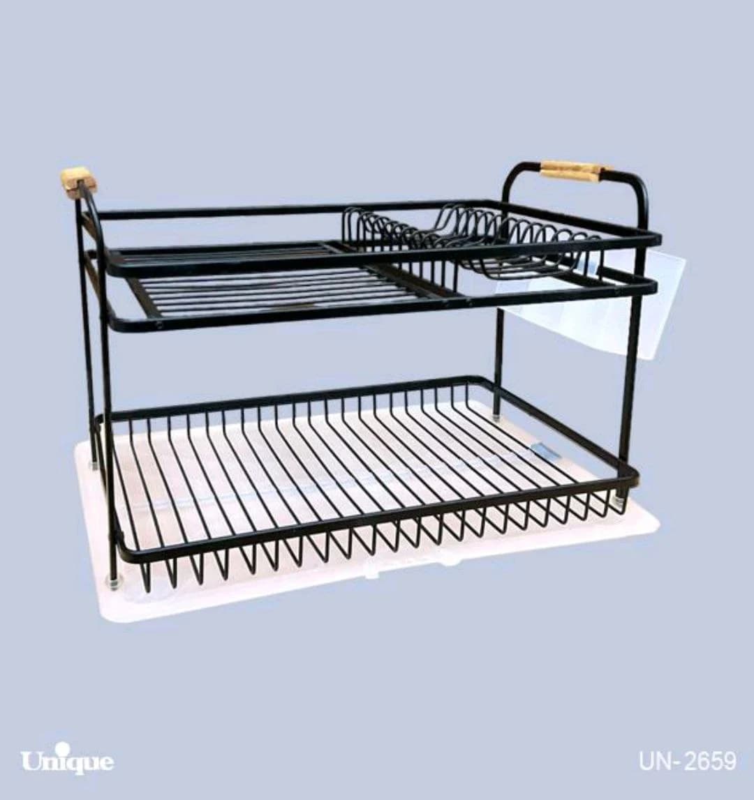 جا ظرفی دوطبقه آلومینیوم مشکی یونیک کد UN-2659