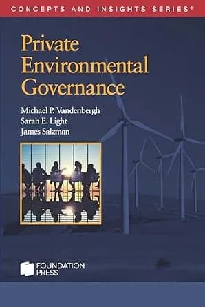 و دانلود نسخه کامل کتاب زبان اصلی Private Environmental Governance (Concepts and Insights) PDF | دانلود کتاب خارجی