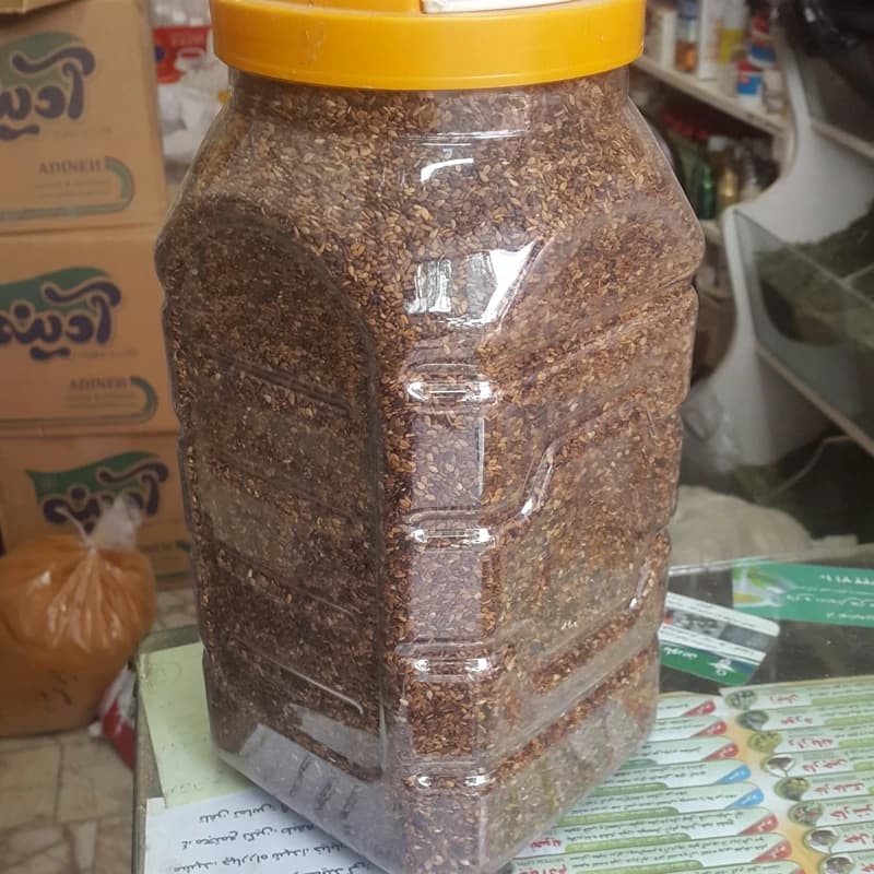 کنجد اعلا قهوه ای(نیم کیلویی)