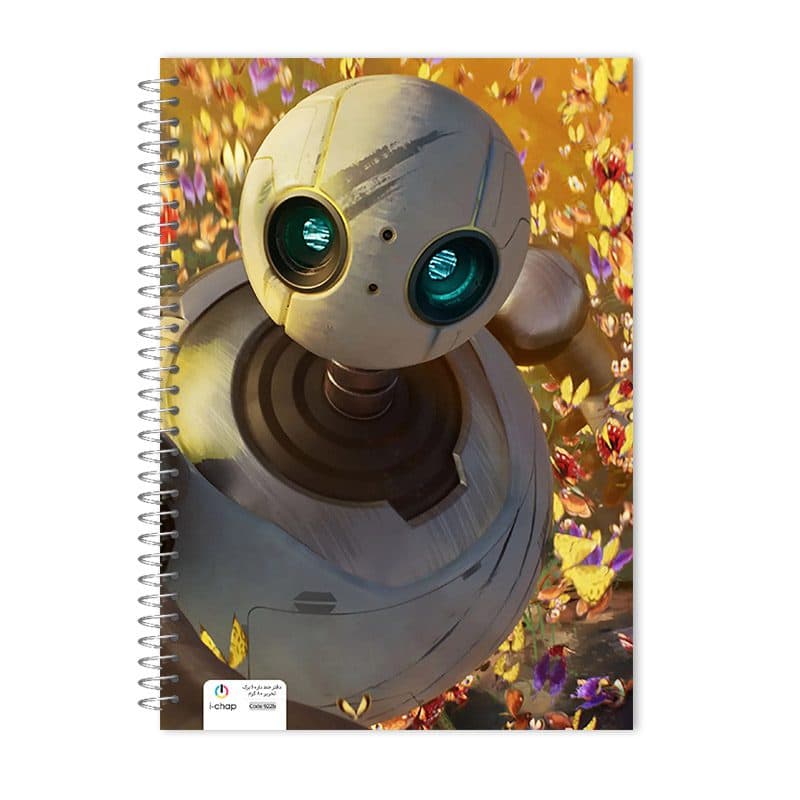دفتر مشق 60 برگ wild robot کد 922 — تصویر ۳