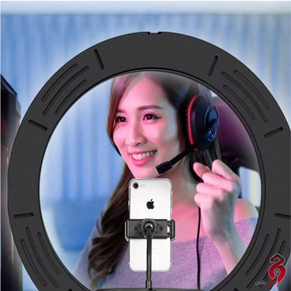رینگ لایت پایه دار “Ring Fill Light LJJ-36 14 همراه سه پایه — تصویر ۴