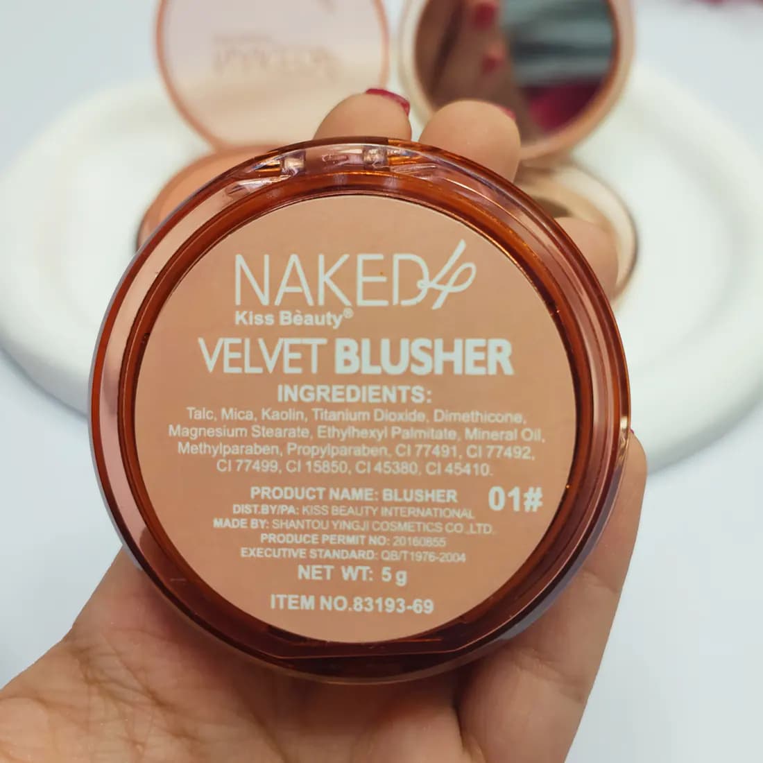 رژگونه کیس بیوتی مدل NAKED — تصویر ۲